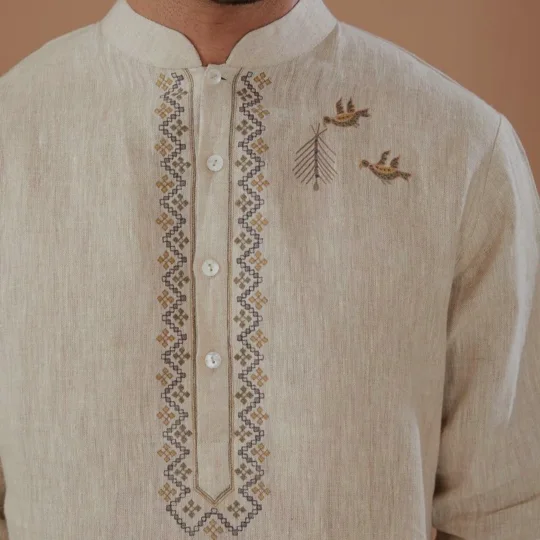 Men's neck kurta 