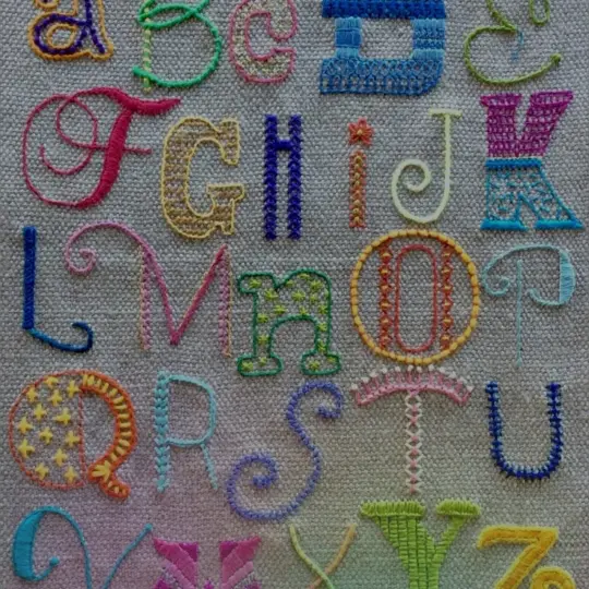 alphabets & numbers