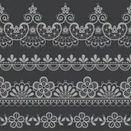 chain lace designs
