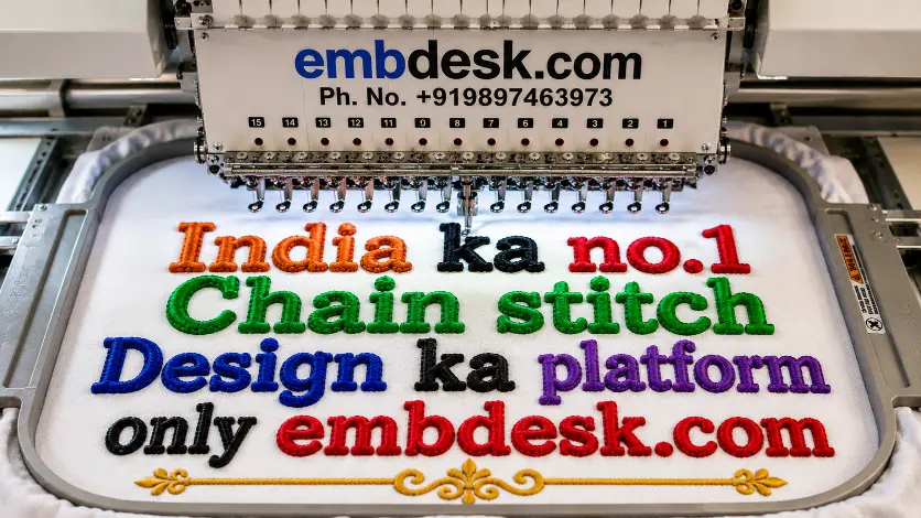 Chain stitch 