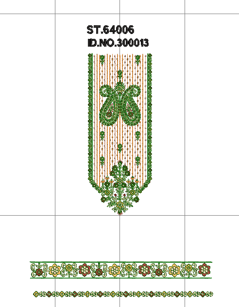 Neck border
