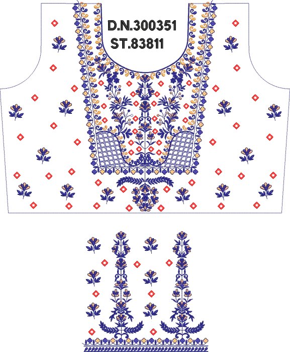 Choli daman