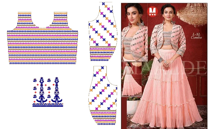 Choli daman