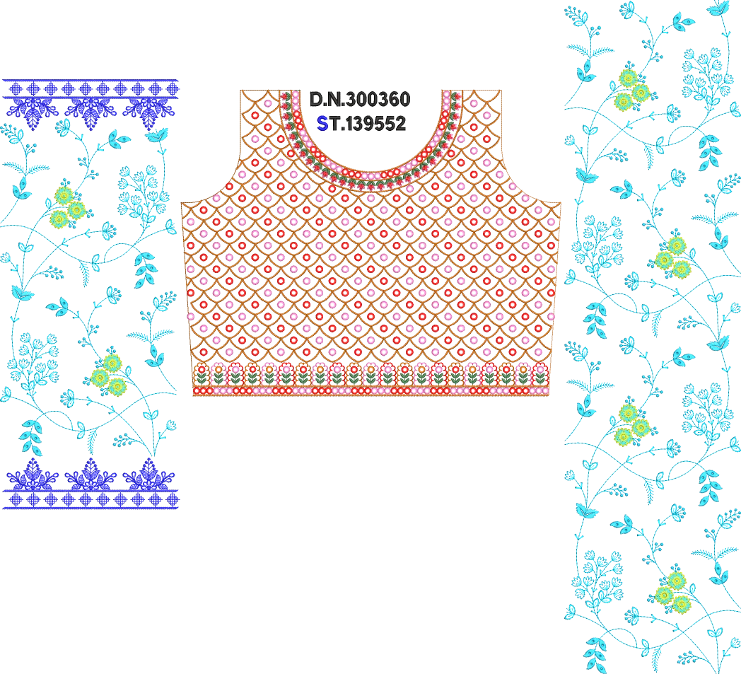 Choli daman dupatta 