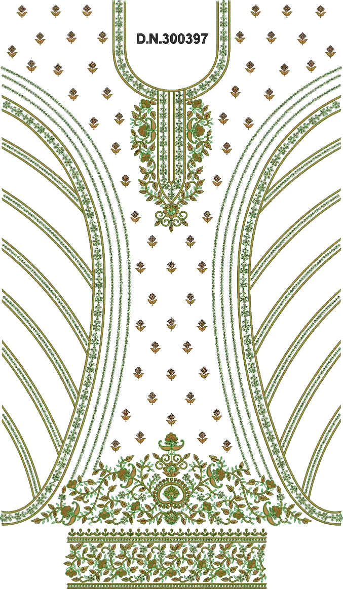 3 mm seq heavy long top & dupatta 