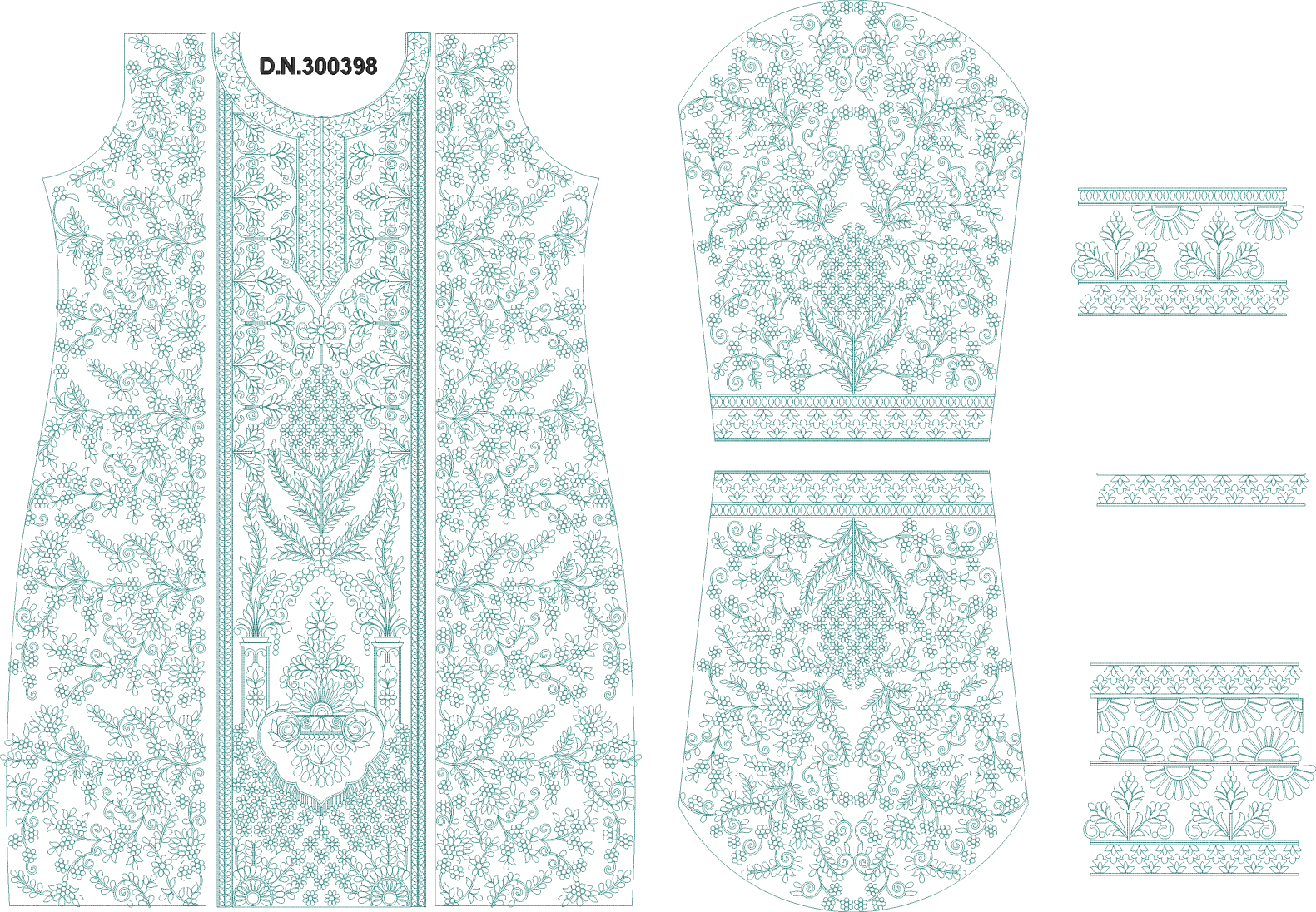 Heavy long suit panel