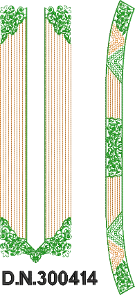 Men's kurta neck and collare embroidery design 