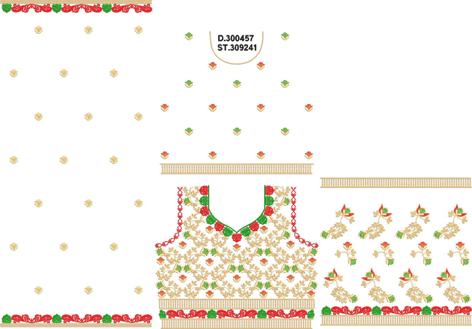Choli ghera dupatta 