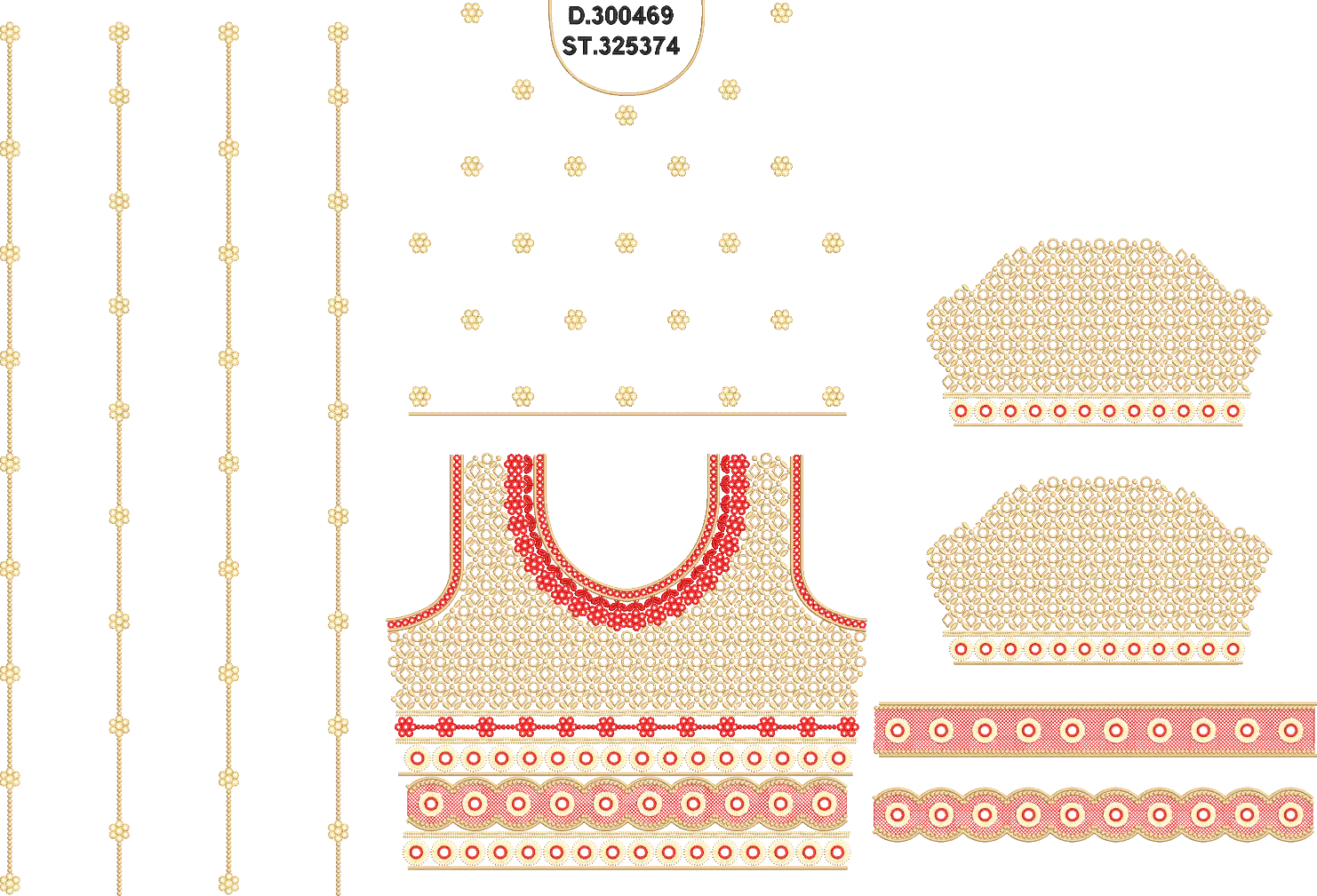Readymade anarkali suit/dupatta 