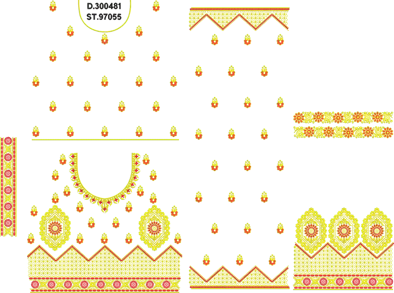 Choli daman 