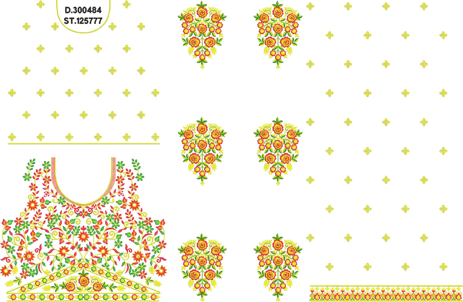 Choli daman 
