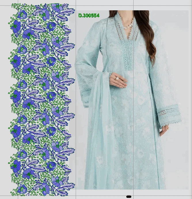Suits shalwar neck