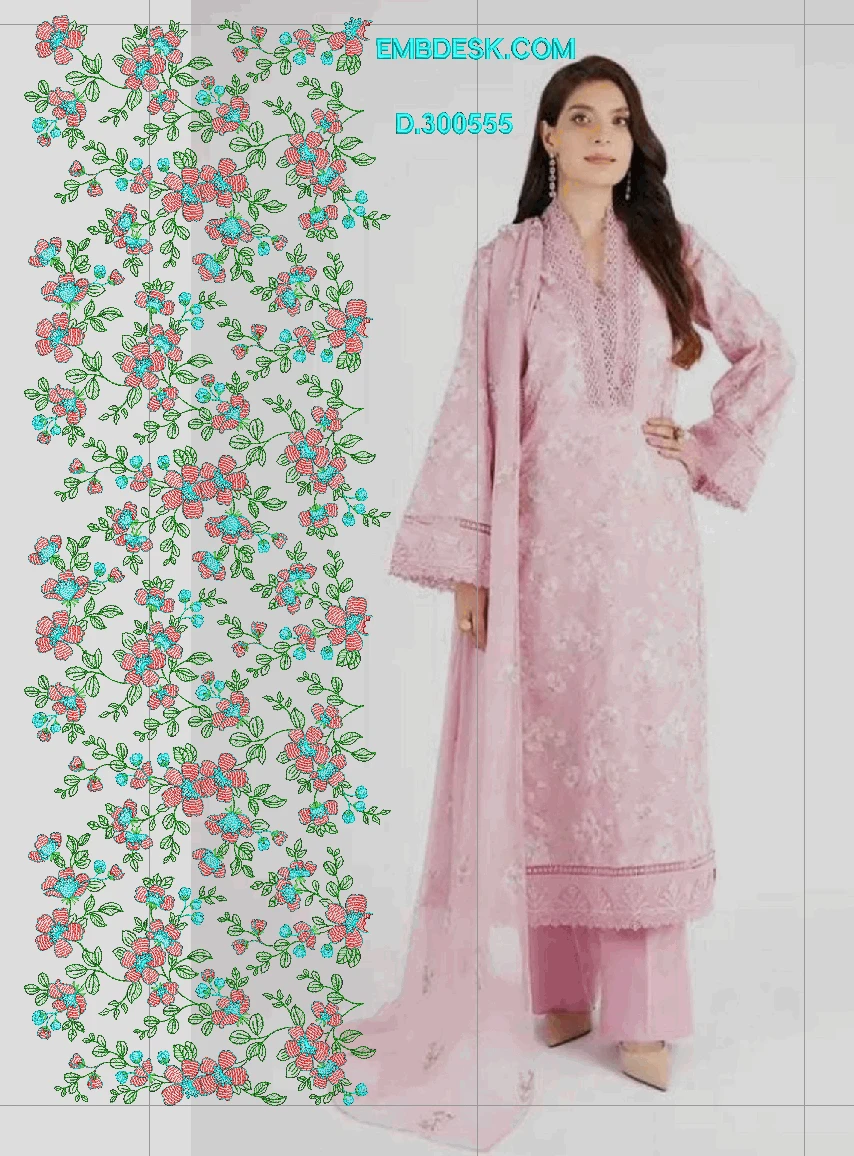 Suits shalwar neck 