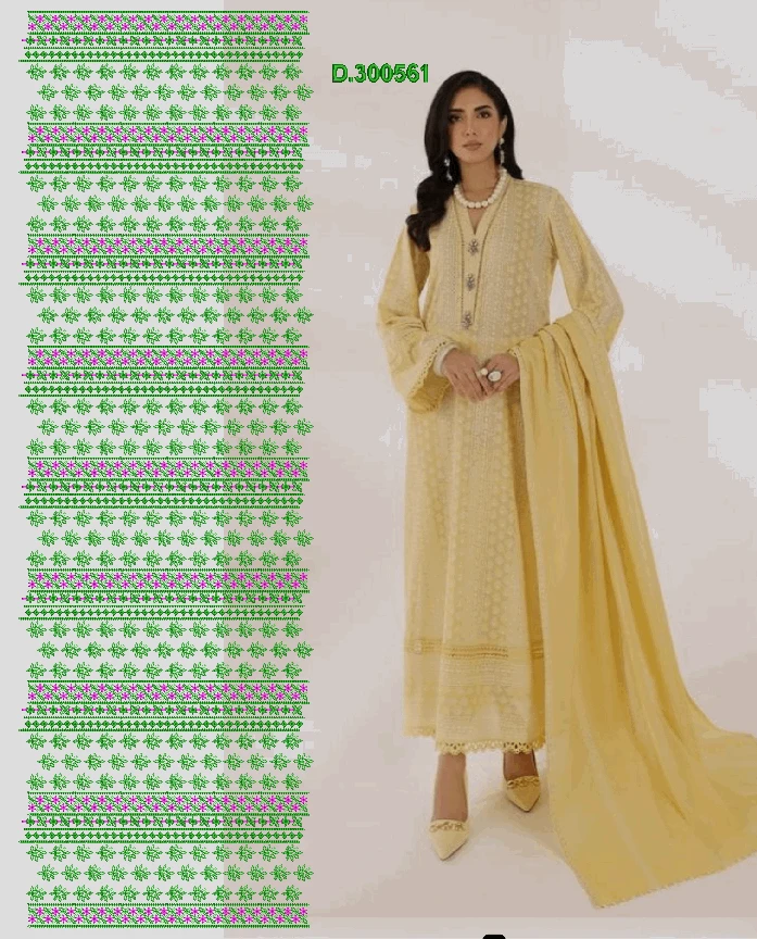 Suits shalwar neck 