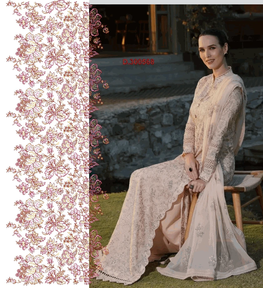 Suits shalwar neck 
