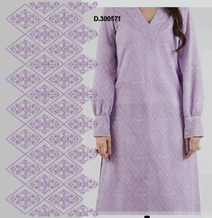 Suits shalwar neck 