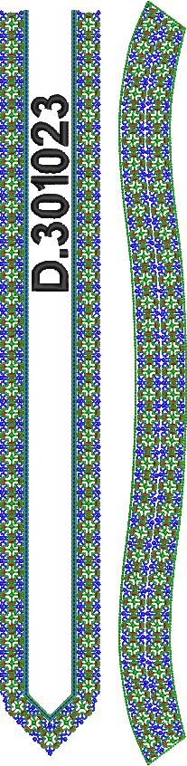 Fancy men's neck