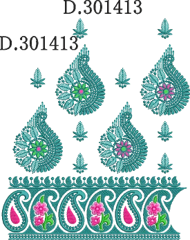Fancy saree design 