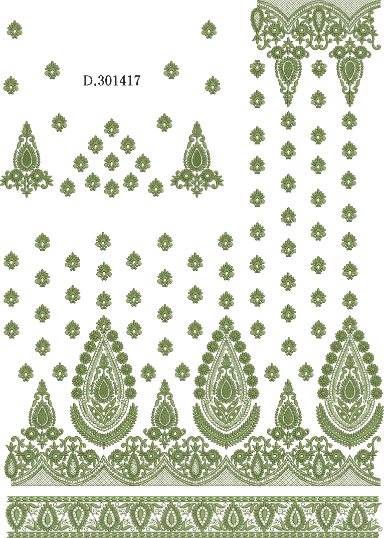 Fancy saree design 