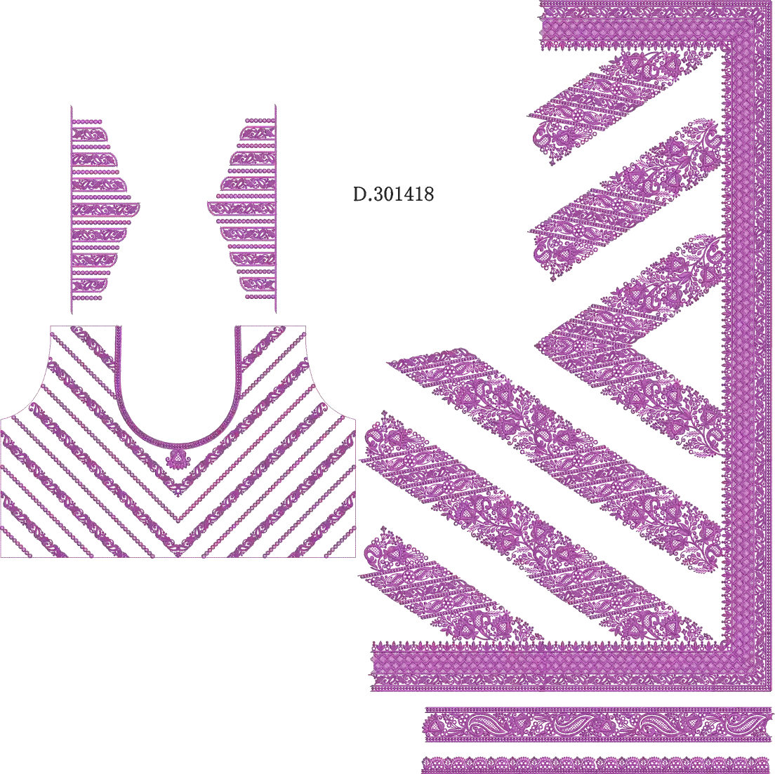 Fancy saree design 