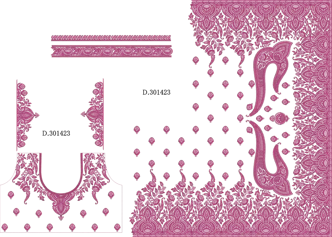 Fancy saree design 