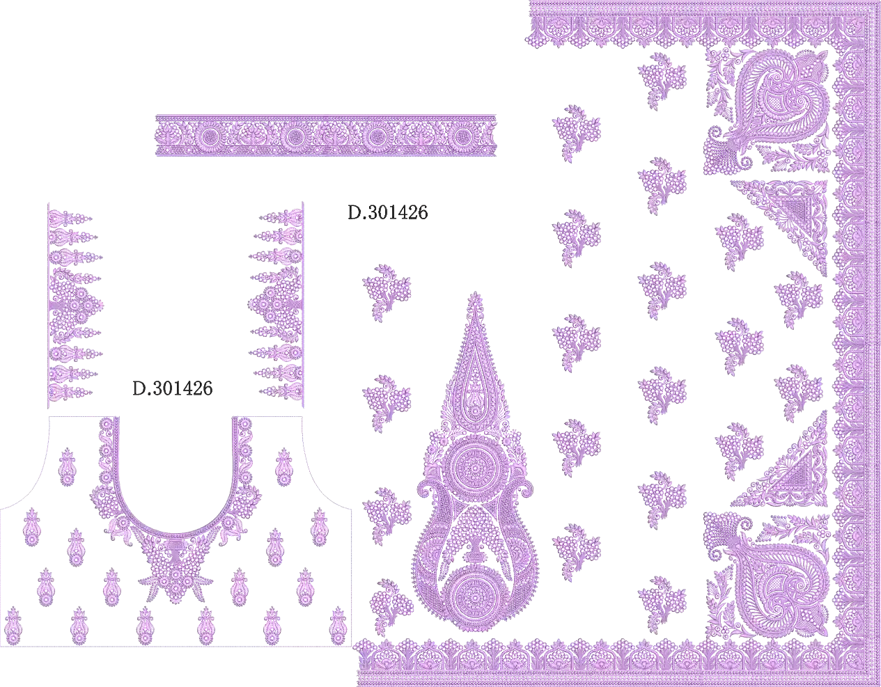 Fancy saree design 