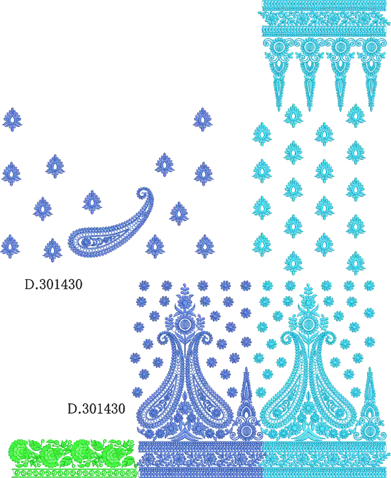 Fancy saree design 