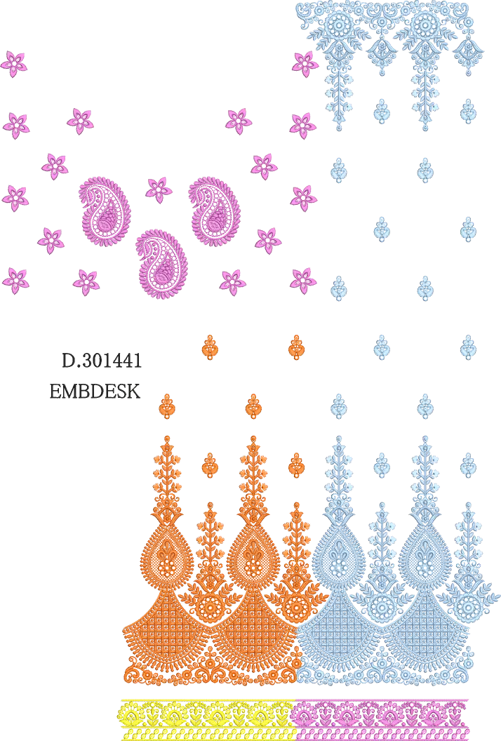 Fancy saree design 