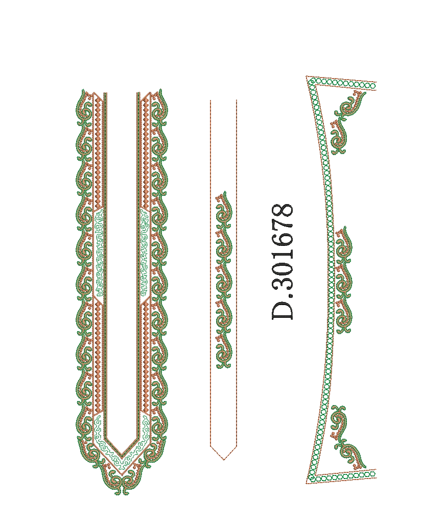 Men's kurta neck 