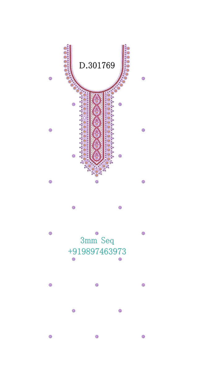 3mm Seq. Fancy Long suits 