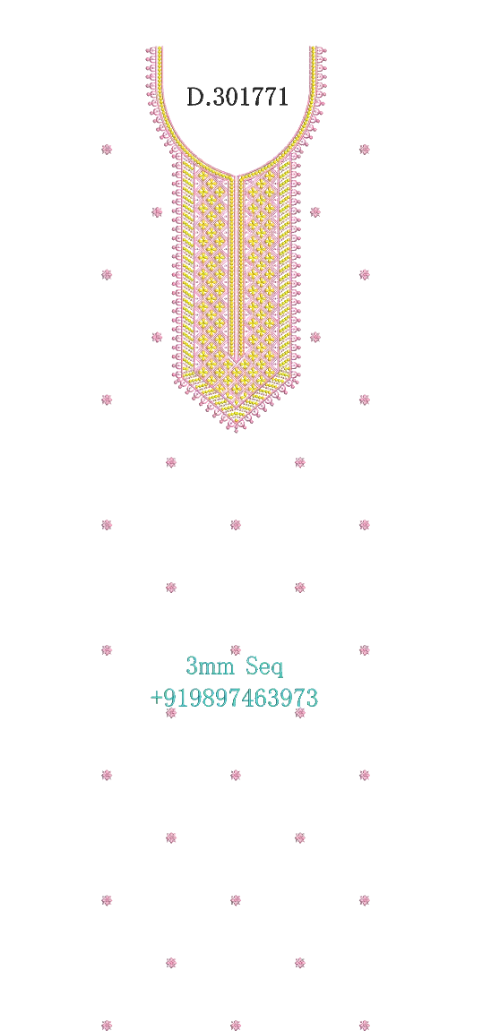 3mm Seq. Fancy Long suits 