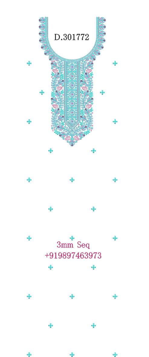 3mm Seq. Fancy Long suits 