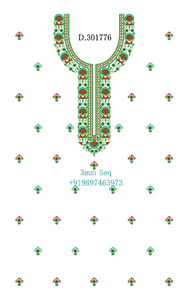 3mm Seq. Fancy Long suits 