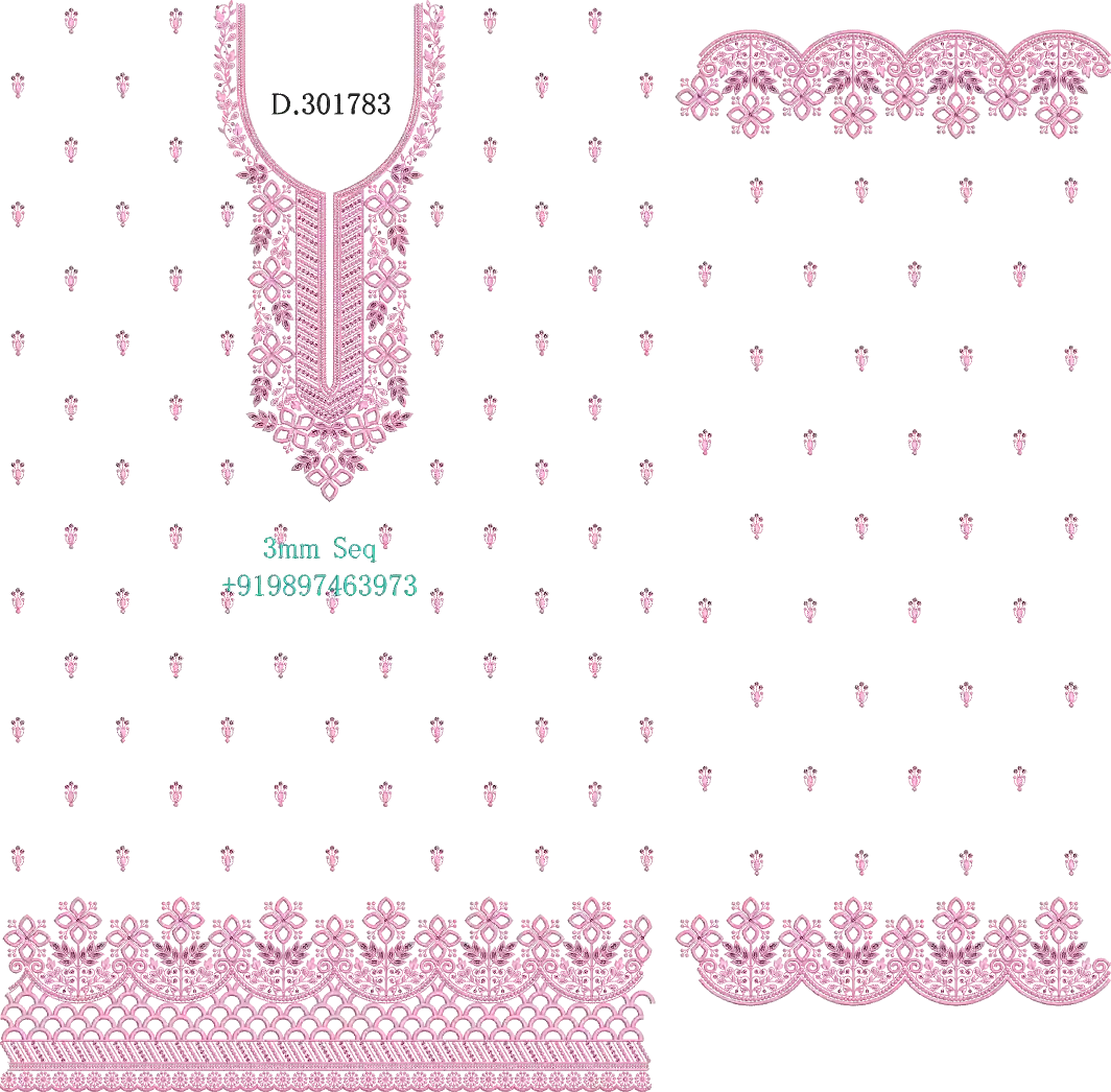 3mm Seq. Fancy Long suits 