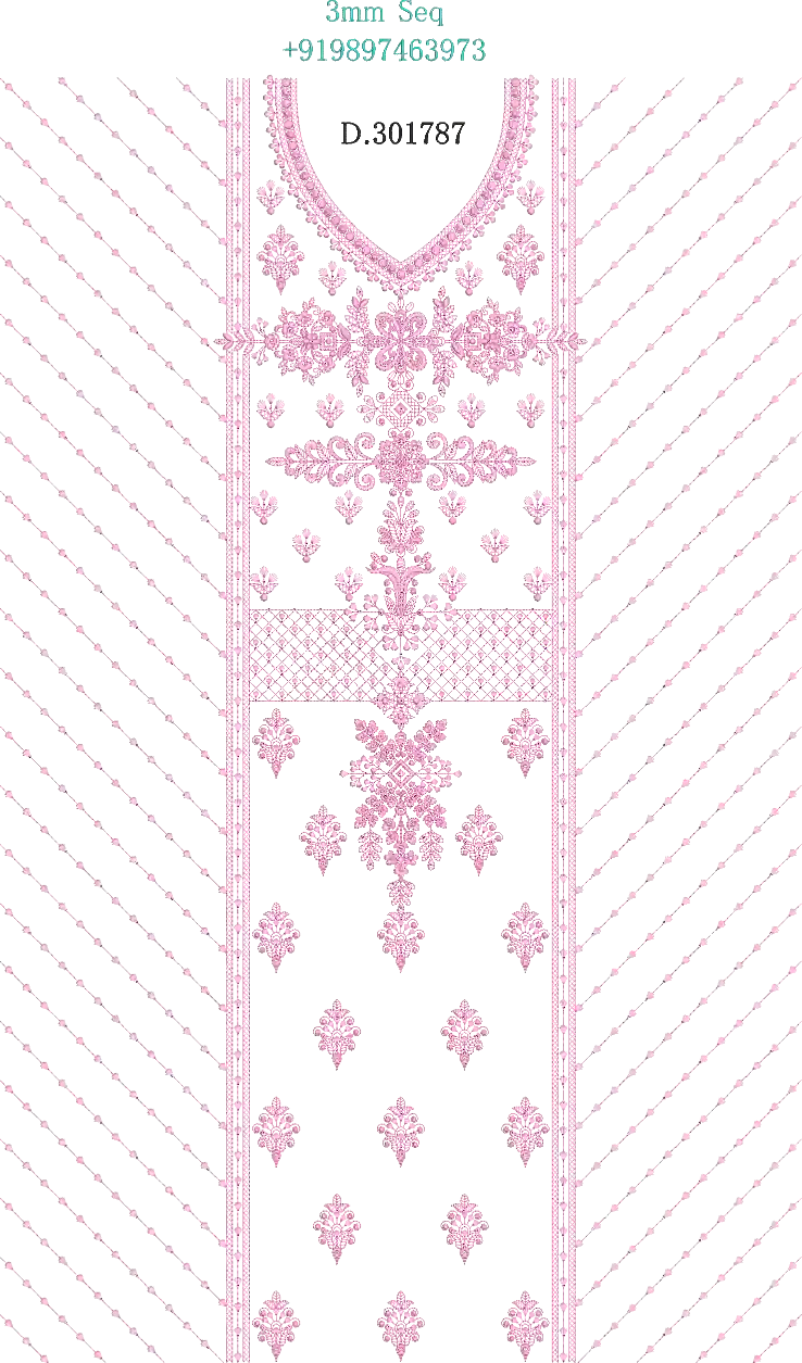 3mm Seq. Fancy Long suits 