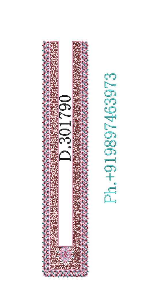 Fancy men's neck kurta 