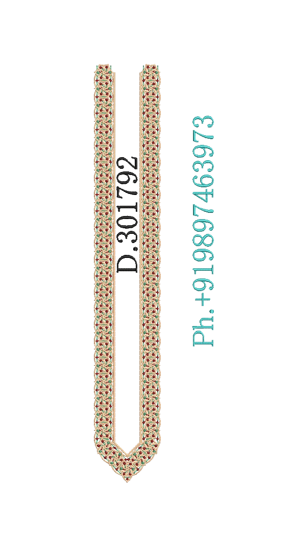 Fancy men's neck kurta 