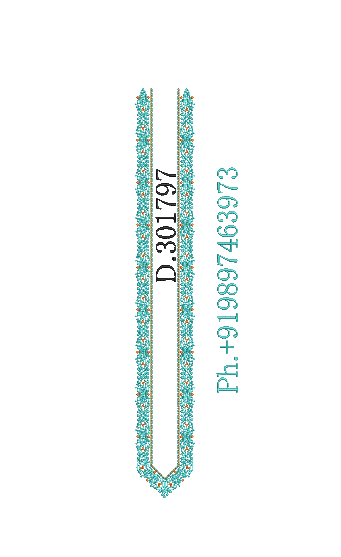 Fancy men's neck kurta 
