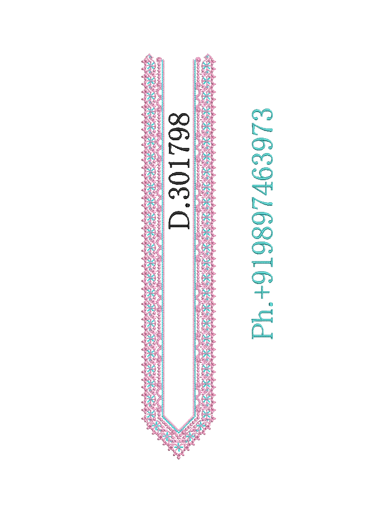 Fancy men's neck kurta 