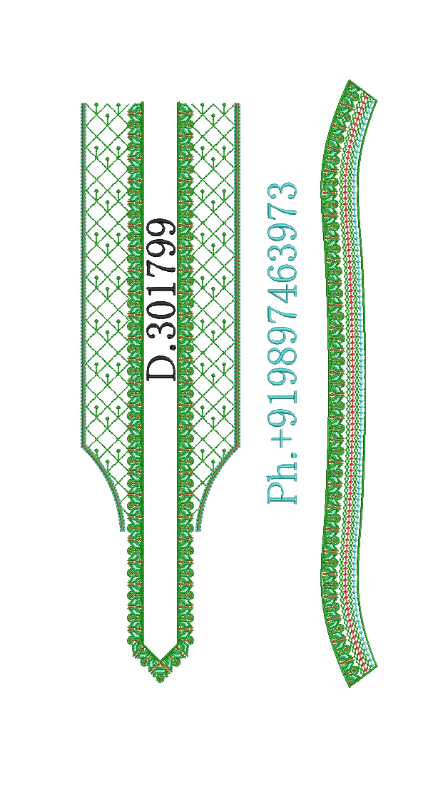 Fancy men's neck kurta 
