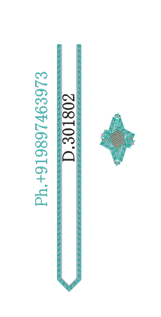 Fancy men's neck kurta 