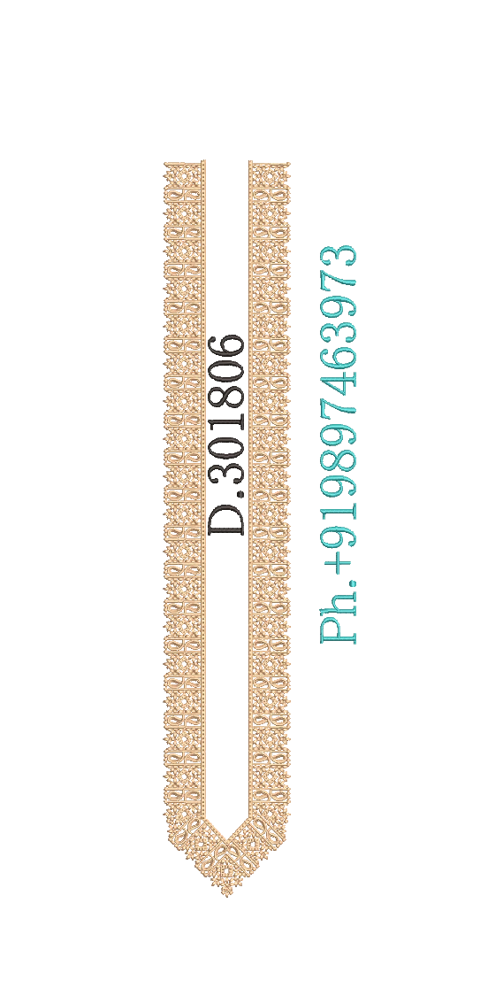 Fancy men's neck kurta 