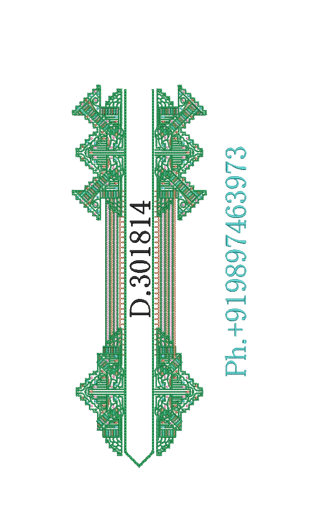 Fancy men's neck kurta 