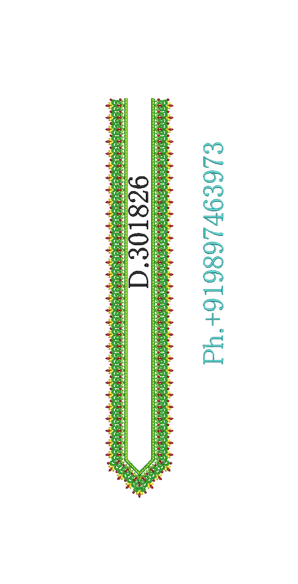 Fancy men's neck kurta 