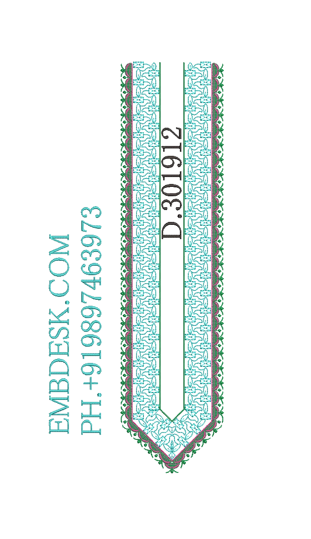 Fancy men's neck kurta