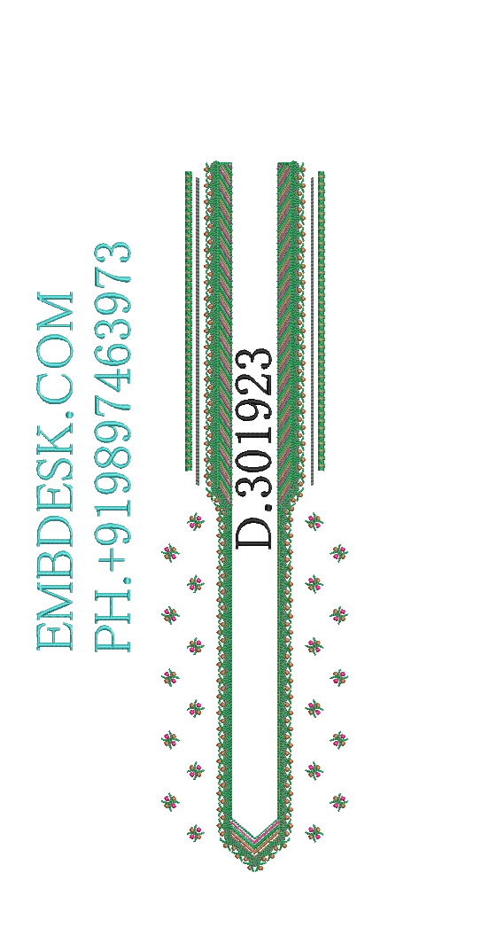 Fancy men's neck kurta
