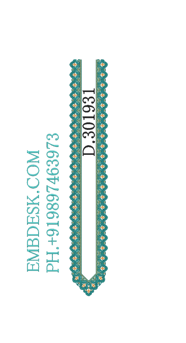 Fancy men's neck kurta