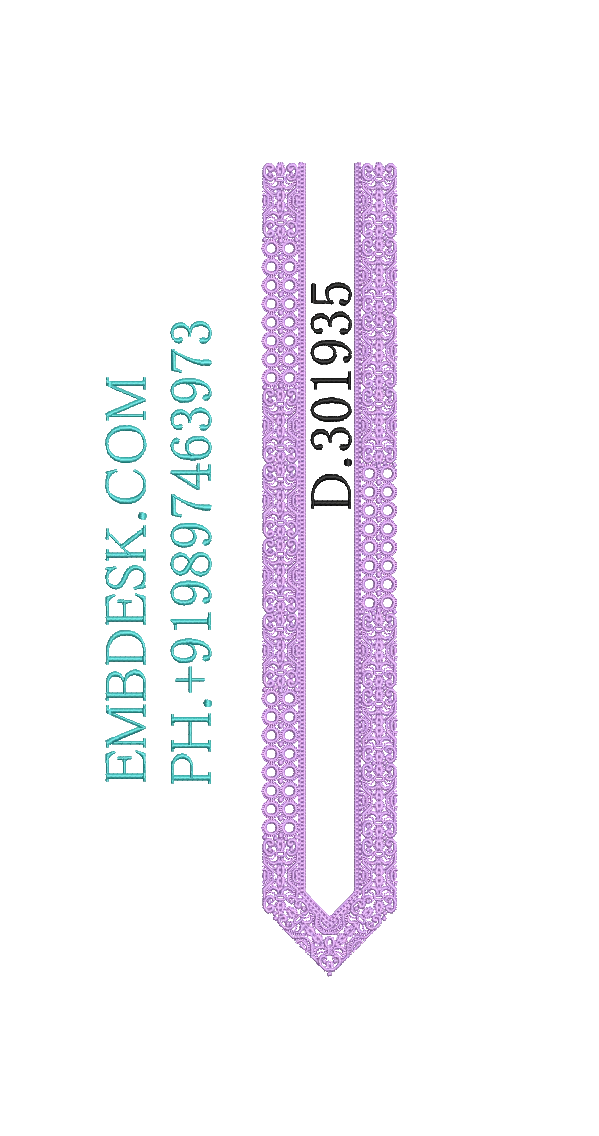 Fancy men's neck kurta