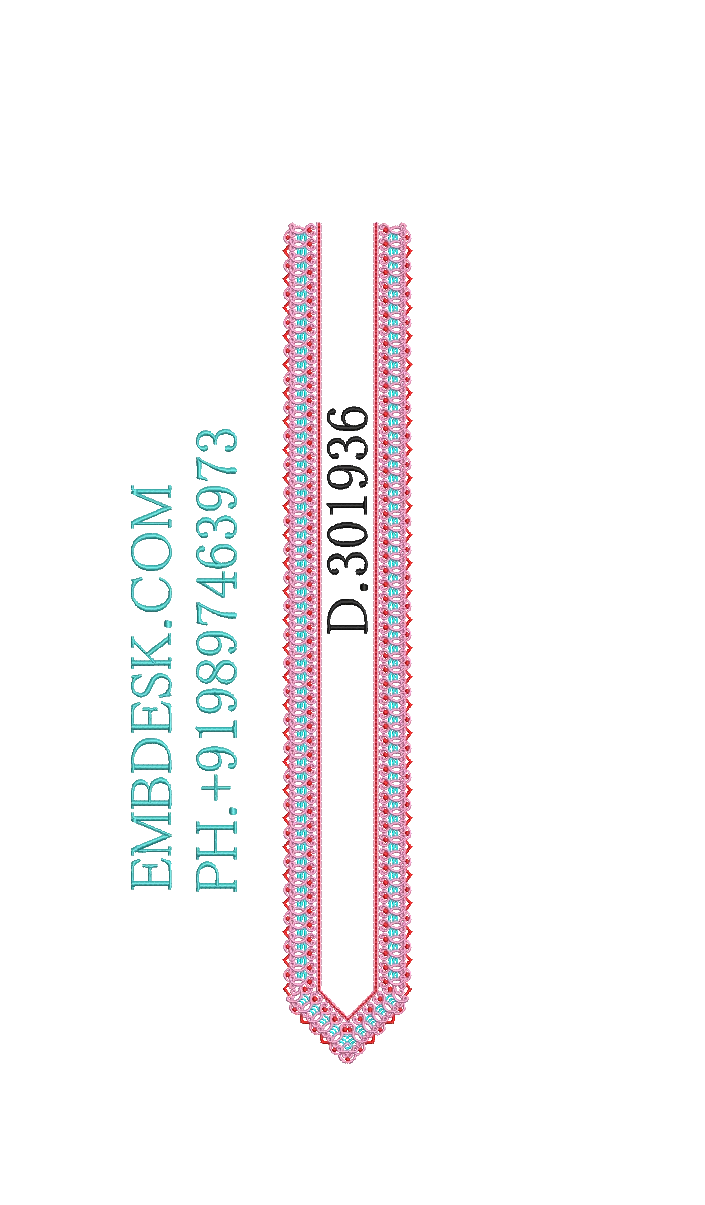 Fancy men's neck kurta