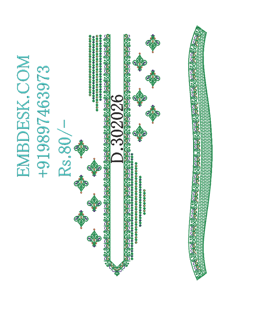Fancy men's neck kurta design 